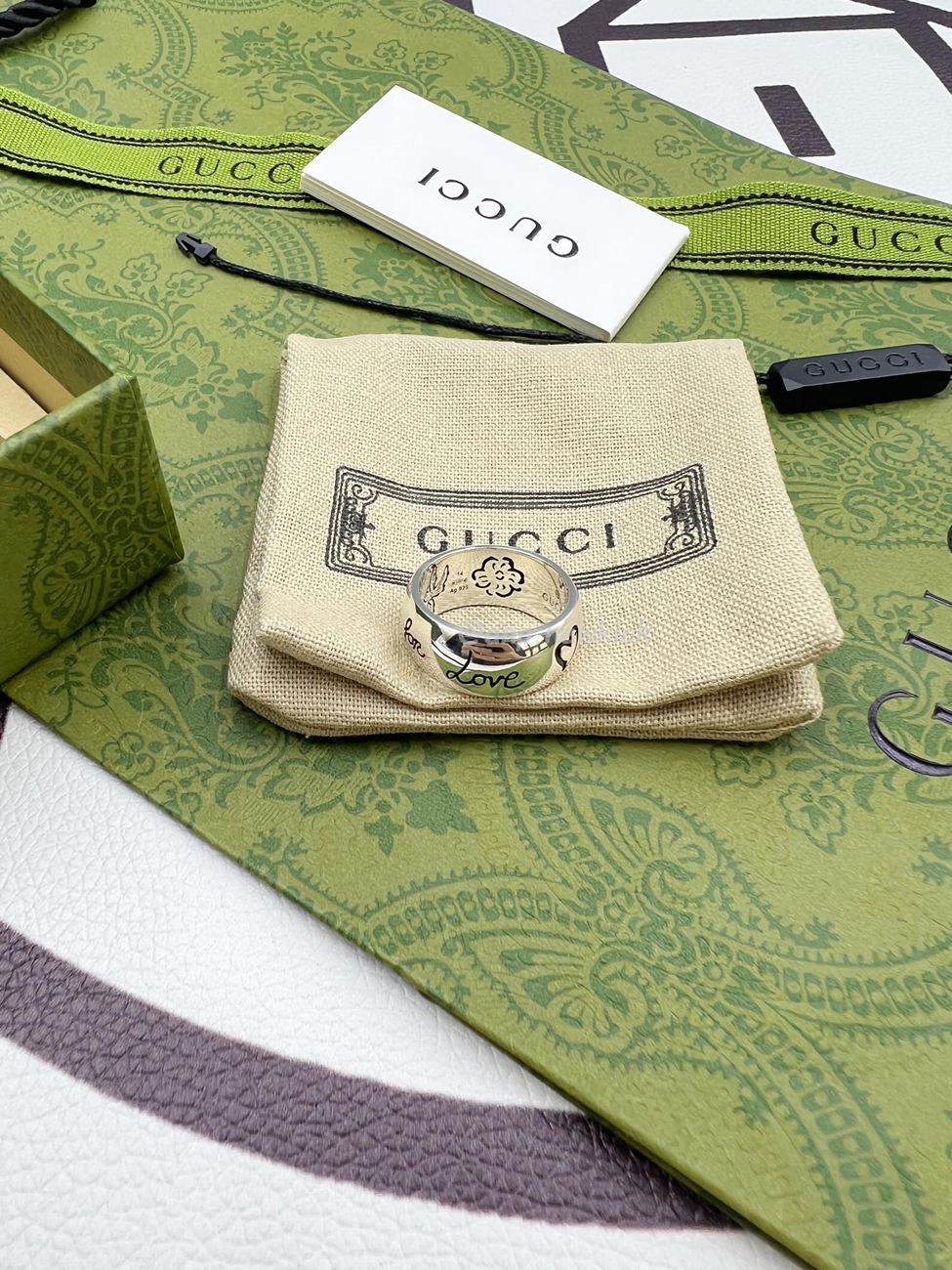 Gucci Blind Fir Love Silver Silvery (1) - www.newkick.vip